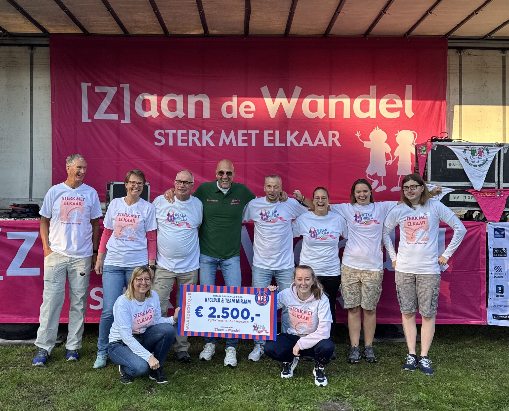 ❤️💙 KFC haalt €2.500,- op voor [Z]aan de Wandel ❤️💙